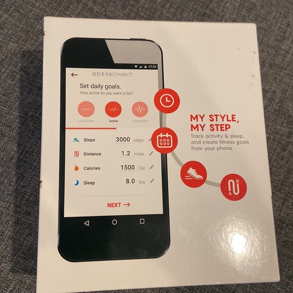 New Guess C2001L2 women's Smartwatch - Picture 5 of 8